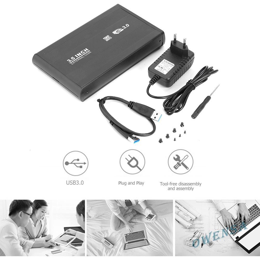 Hộp Đựng Ổ Cứng Sata Sang Usb 3.0 3.5 Inch