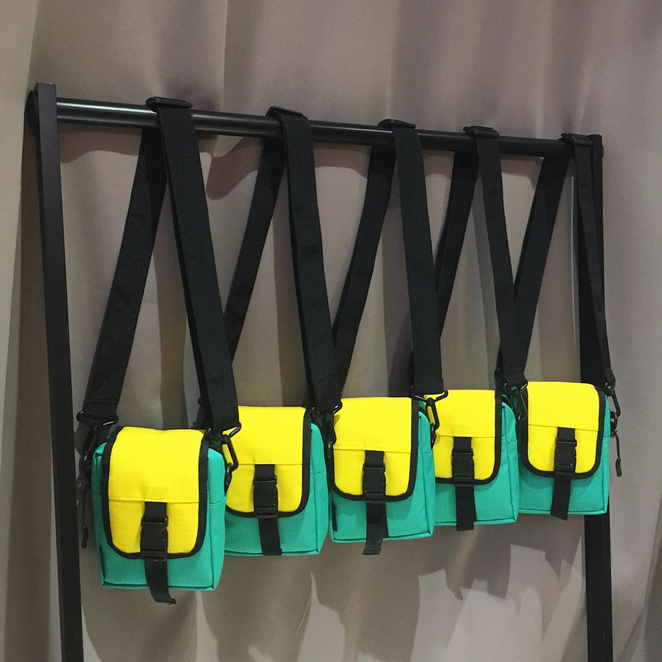 Túi Đeo Chéo Nam Nữ Unisex🎒 FREESHIP 🎒Túi Màu Xanh, Vàng, Đen, Xám, Cam