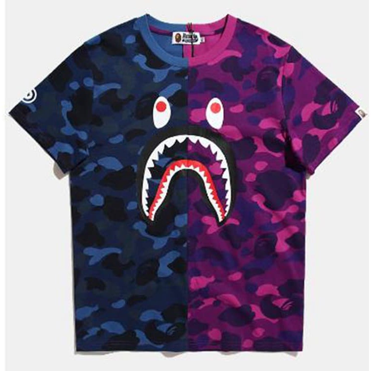 [Freeship] Áo phông Bape cá mập,bape shark