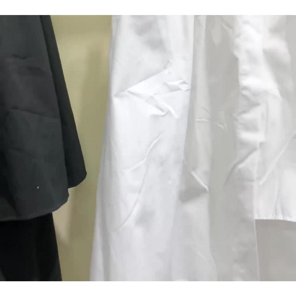 Chân váy ZINTI dài qua gối 2 màu đen trắng phong cách ulzzang CV02 | BigBuy360 - bigbuy360.vn