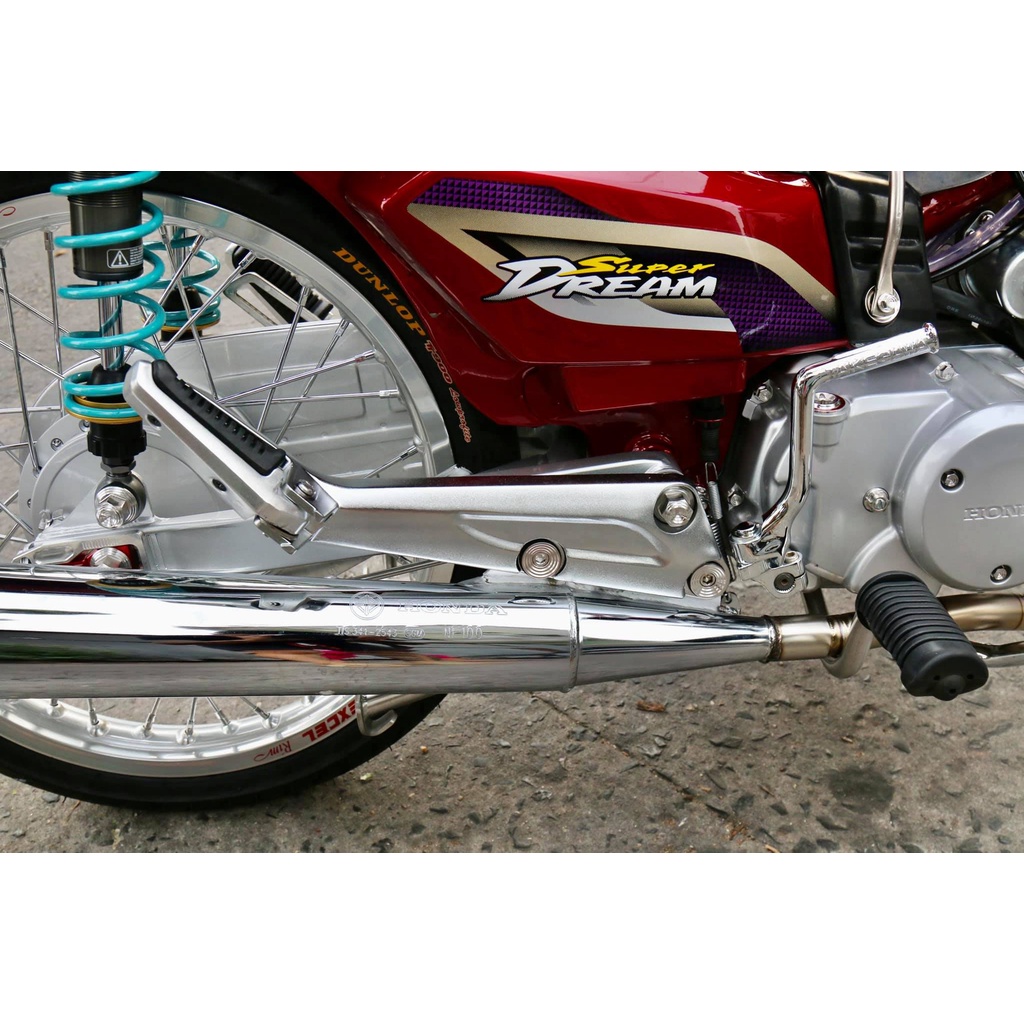 Gác Chân Tiktok Kèm Cốt Xỏ Gác Chân Chính Hãng Suzuki Lắp Như Zin Cho Wave Dream Các Đời