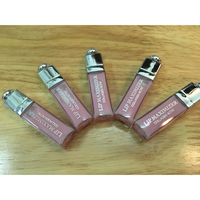 Combo 5 Son dưỡng môi Dior addict Lip Maximizer 2ml
