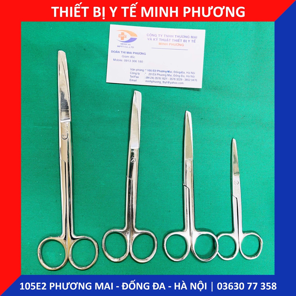 Kéo cong, thẳng, nhọn, tù tiêu chuẩn Pakistan