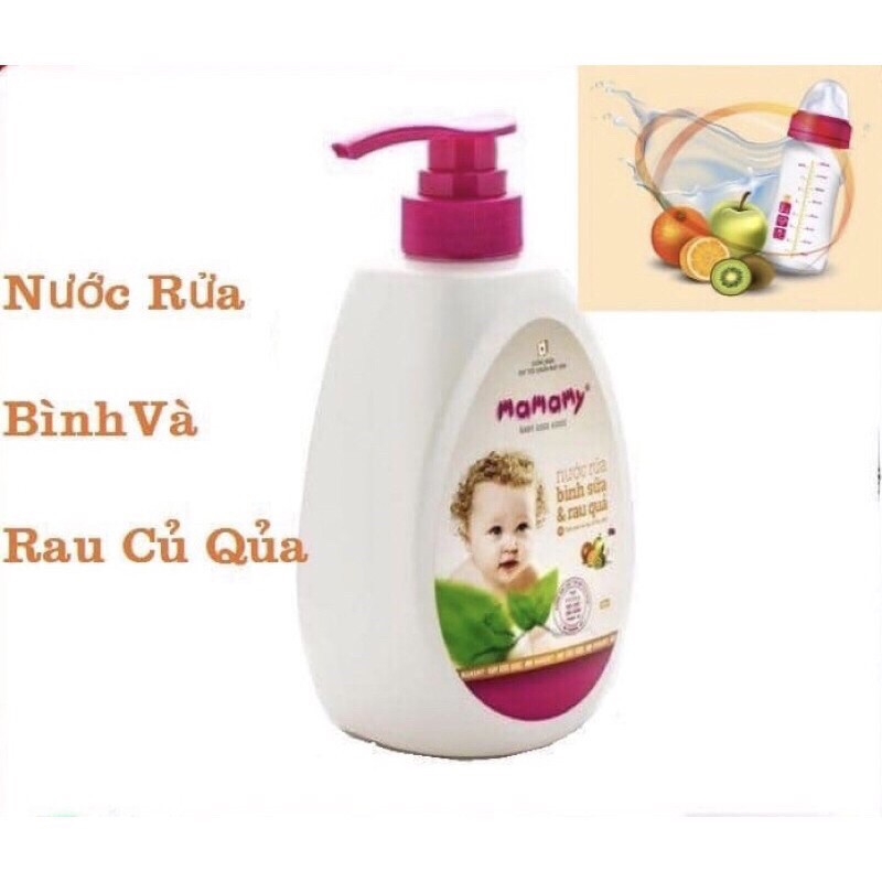 NƯỚC RỬA BÌNH RAU CỦ MAMAMY