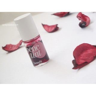 ( Sample 4ml) Má hồng/ son dạng nước Benefit Benetint lip & cheek 4ml