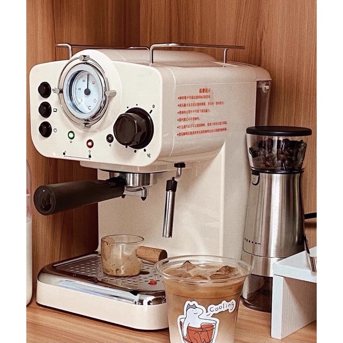 Máy pha cafe Lifease phong cách retro vintage