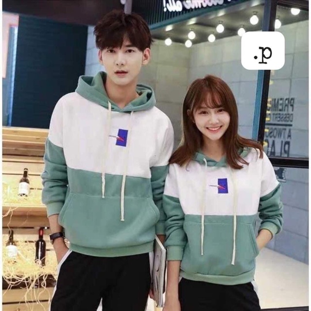 Áo hoodie đôi cute phômai que HANA80 | BigBuy360 - bigbuy360.vn