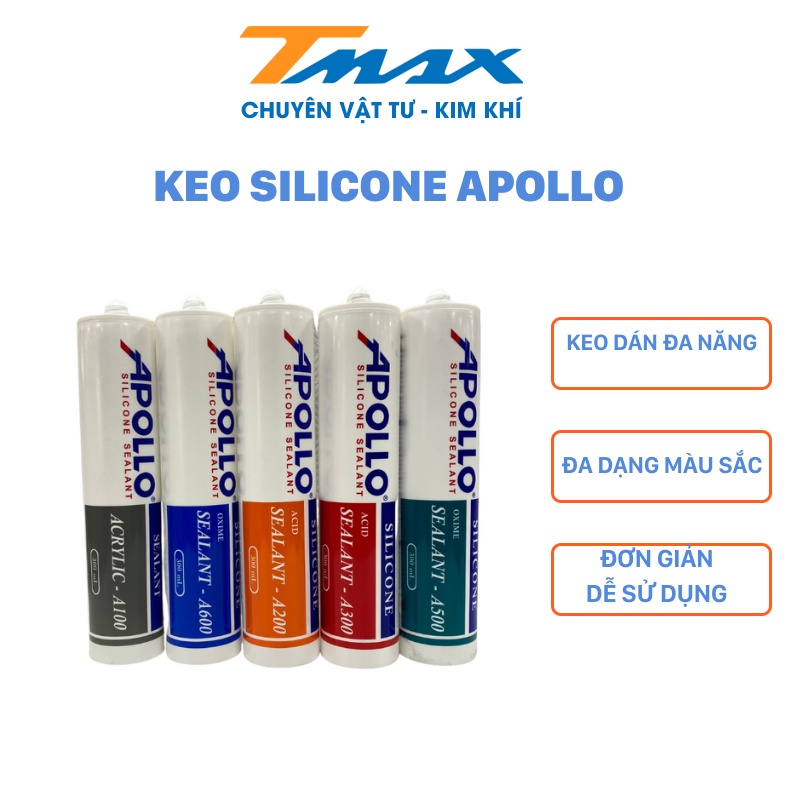 Keo Silicon Apollo A100-600 . Keo Đa Năng Chất Lượng Cao