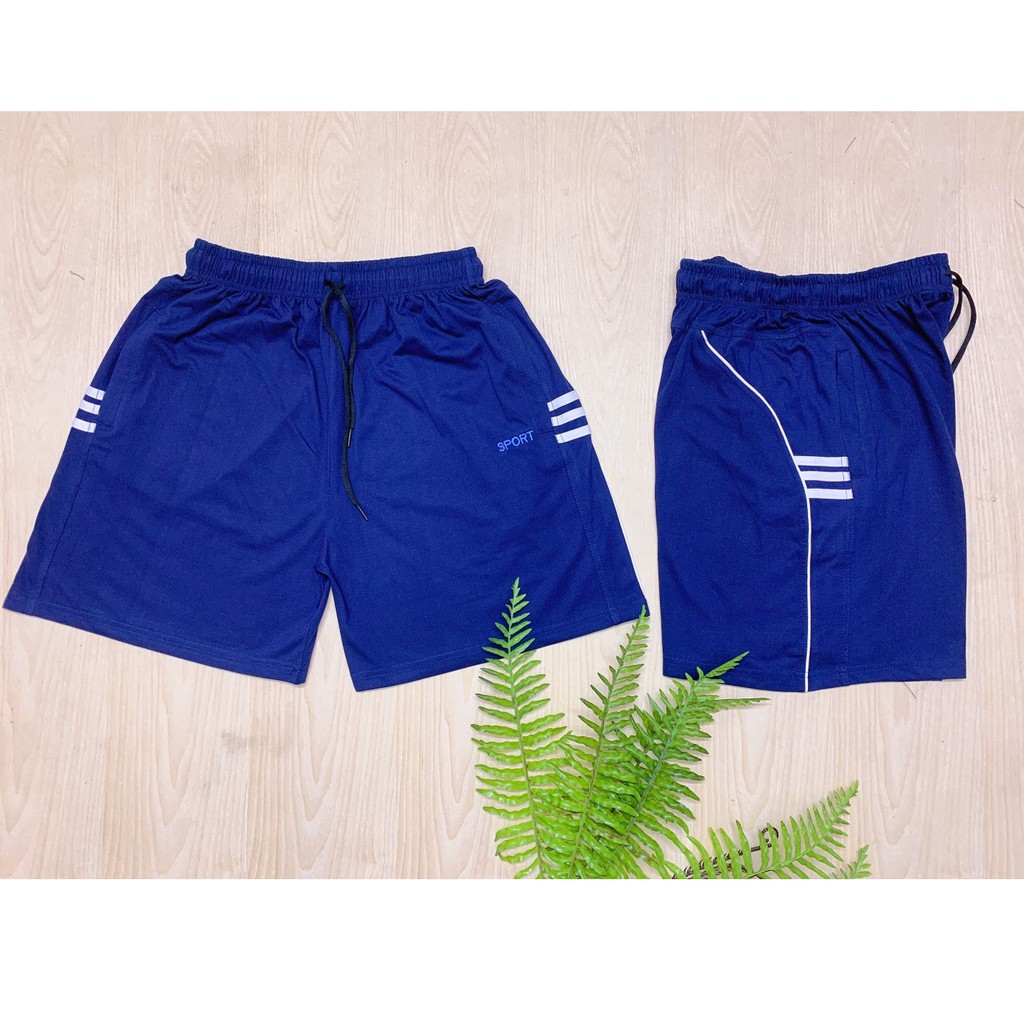 [XẢ LỖ]  Quần đùi nam -  Quần đùi nam thun cotton thể thao nam – quần short mềm mịn cạp chun freesize 50kg đến 75 kg. | BigBuy360 - bigbuy360.vn