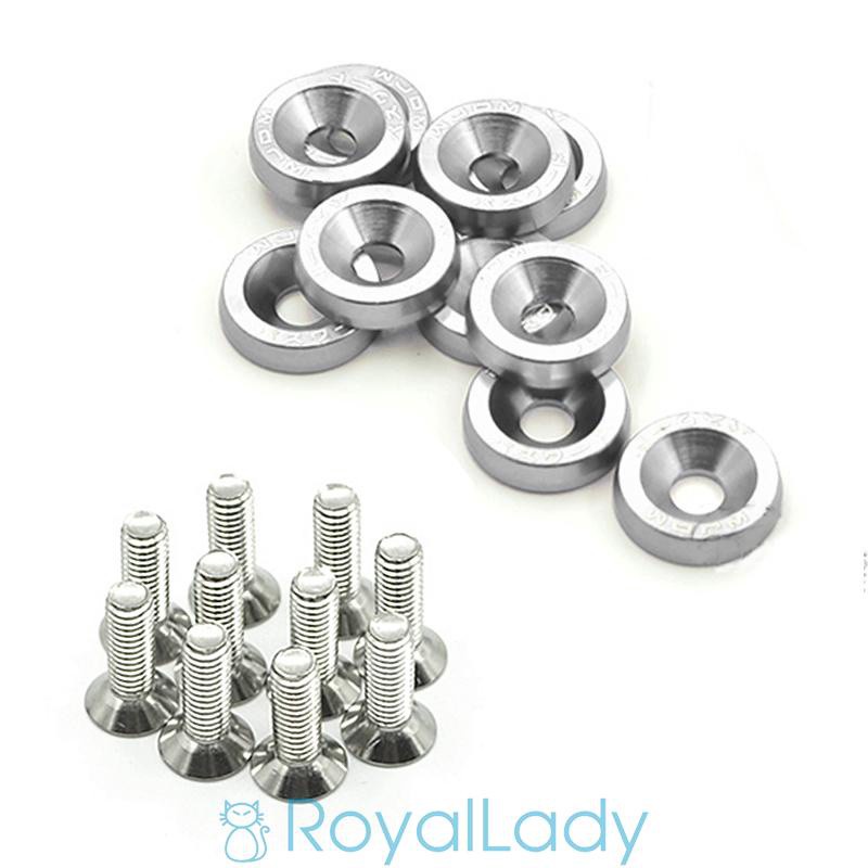 Screw 20*4mm Accessories Aluminum Anodized Washers & Bolts Auto Fender 2018