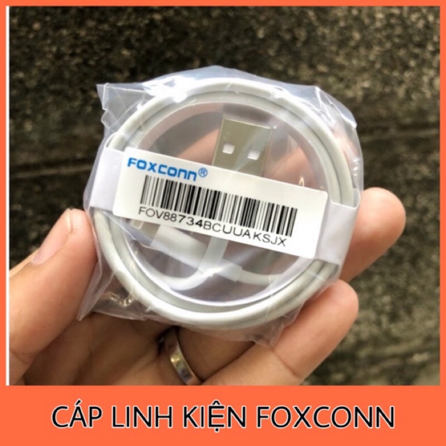 CÁP IPHONE LIGHTNING FOXCONN - GIÁ RẺ CHẤT LƯỢNG -BẢO HÀNH 1 THÁNG ĐỔI MỚI