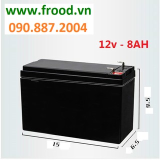 Bình ắc quy khô 12v - 8ah