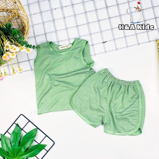 Bộ ba lỗ sọc hàng MINKYMOM