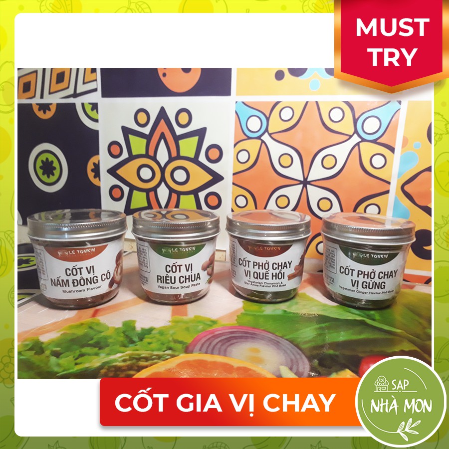 Cốt Phở Chay Vị Riêu Chua Le Tonkin - Cốt Gia Vị Riêu Chua Letonkin 300g
