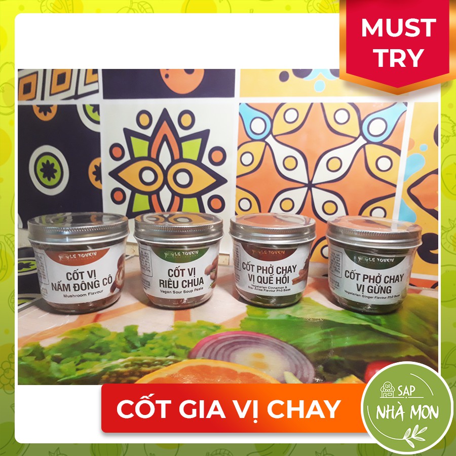 Cốt Phở Chay Vị Quế Hồi Le Tonkin - Cốt Phở Vị Bò Letonkin - 300g