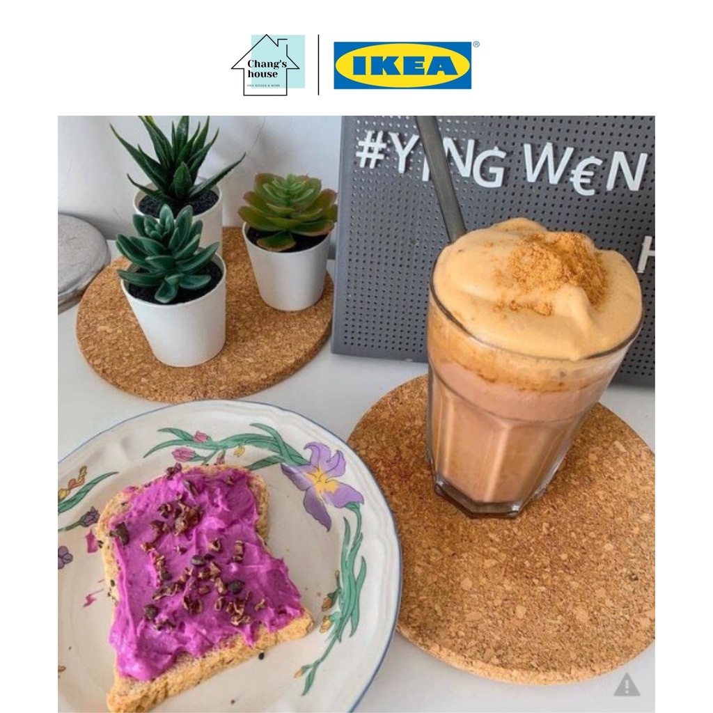 Set 3 miếng lót nồi HEAT IKEA - Đường kính 19cm- Nhẹ bền đẹp  Đế lót nồi