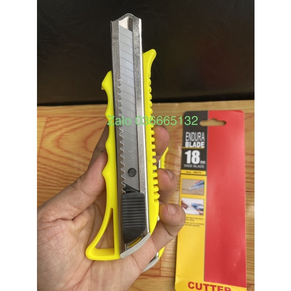 DAO RỌC GIẤY KÈM LƯỠI 18mm loại to sẵn hàng ship hoả tốc gò vấp hcm