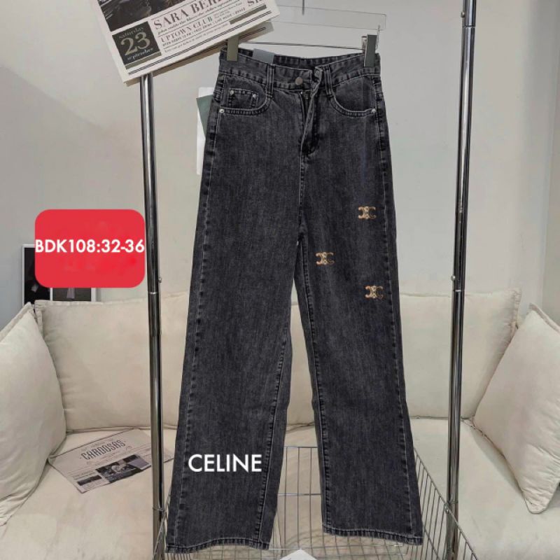 Quần jeans suông bigsize