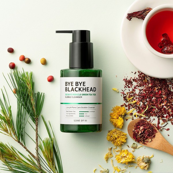 Sữa Rửa Mặt Dành Cho Da Mụn Đầu Đen SomeByMi Blackhead 30 Days Miracle Bubble Cleanser 120g | BigBuy360 - bigbuy360.vn