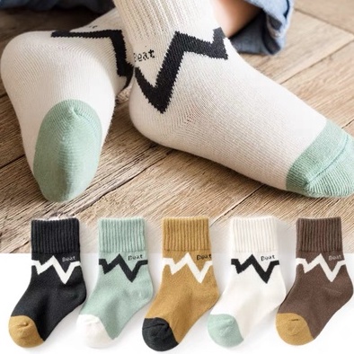 [ SIÊU RẺ ] COMBO 5 ĐÔI TẤT/VỚ TRẺ EM COTTON THOÁNG MÁT KHÔNG HẦM BÍ, ĐA DẠNG HÌNH ẢNH KUTE