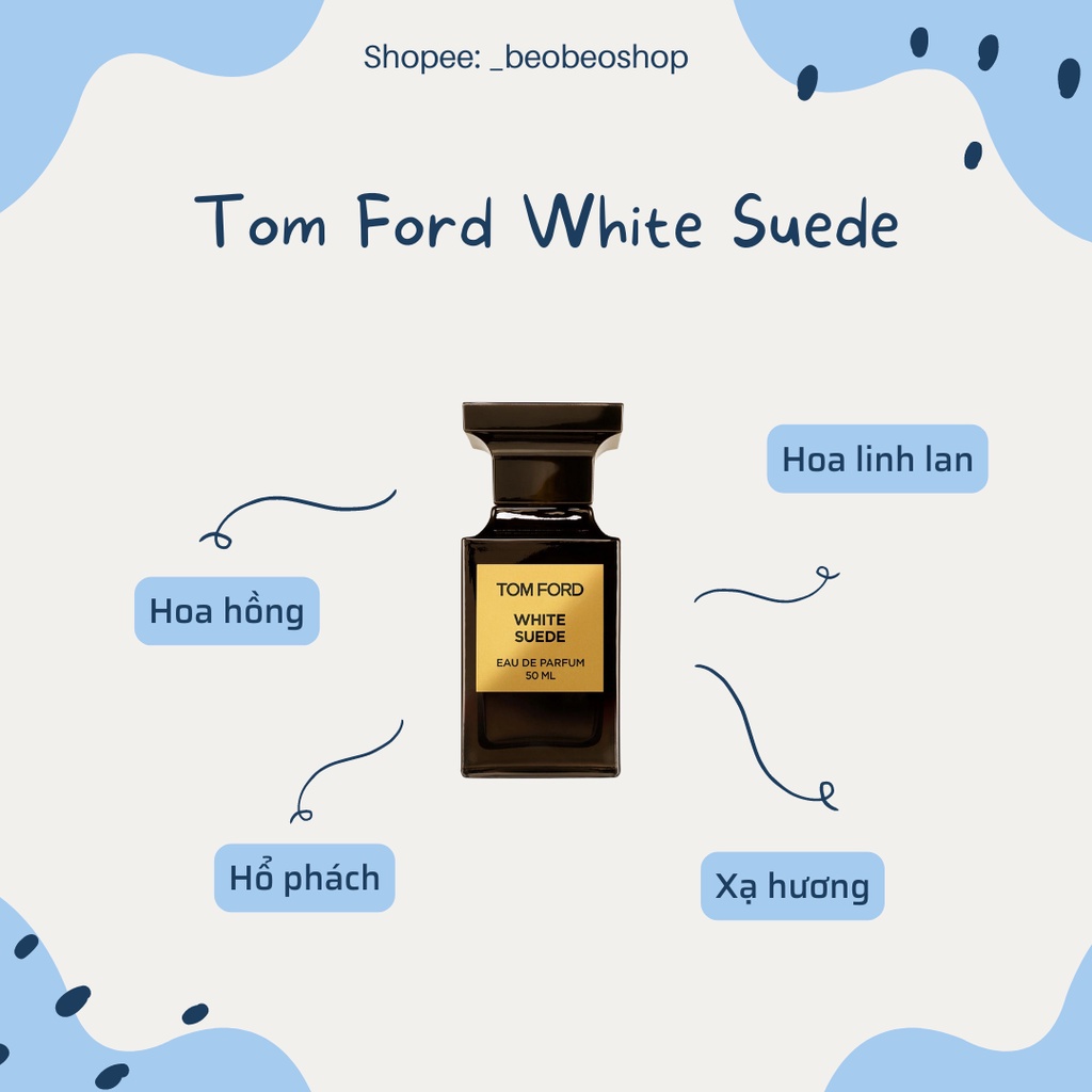 [Hàng auth] Nước hoa mini Tom Ford White Suede - 7.5ml