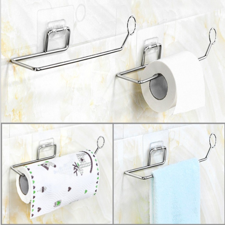 Giá đỡ cuộn giấy vệ sinh bằng thép không gỉ cho phòng tắm và nhà bếp