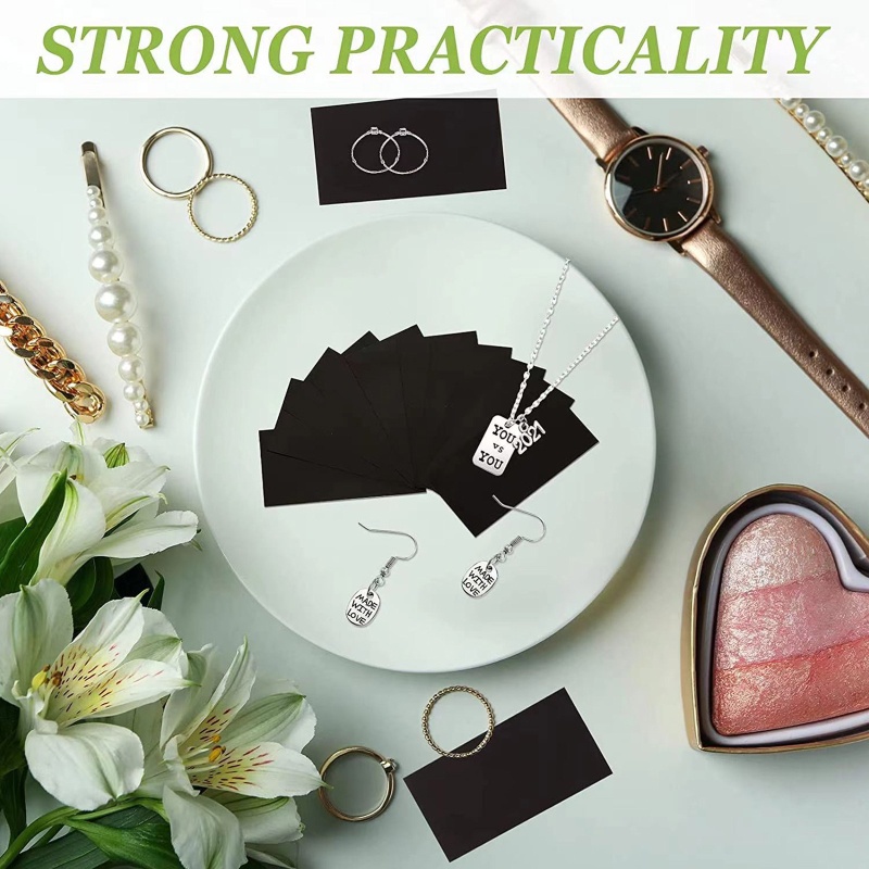 Sa Set 45 Miếng Dán Chống Xỉn Màu Cho Trang Sức 1x2 inch