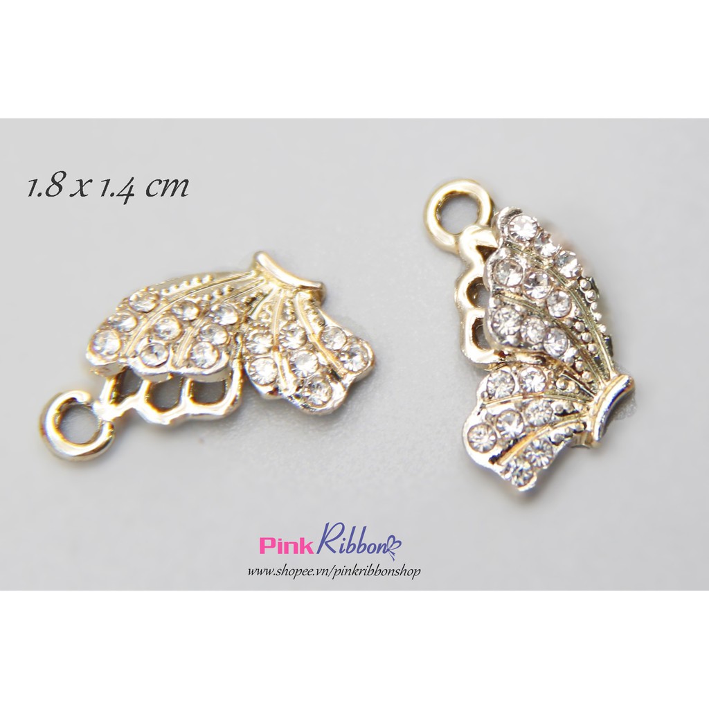 Bướm nhí đặc đính đá trang trí thời trang, may mặc