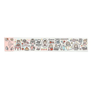 Sticker cô bé dễ thương (có sẵn)