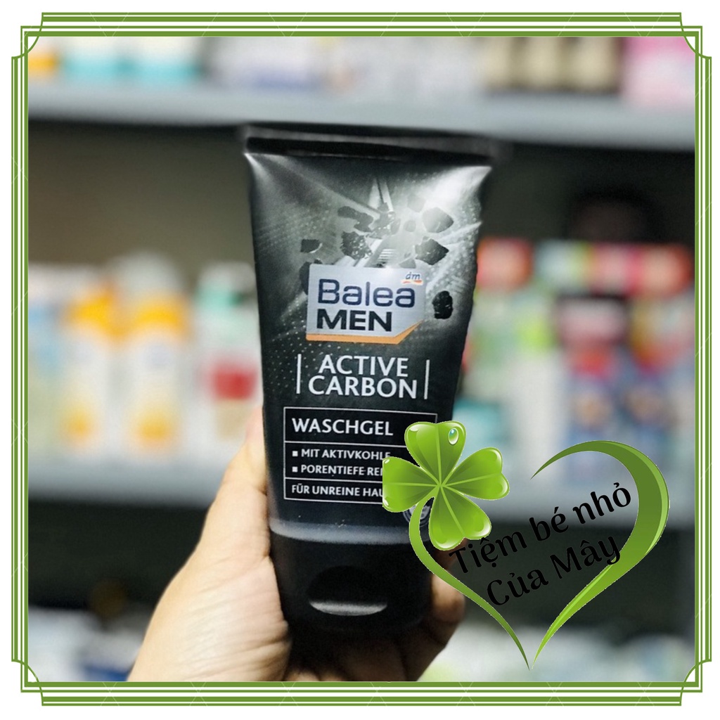 SỮA RỬA MẶT BALEA MEN ACTIVE CARBON 150ml