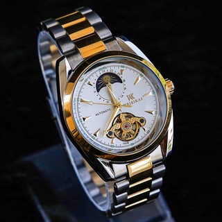 Đồng hồ cơ nam weisikai-dây thep cao cấp chính hãng
