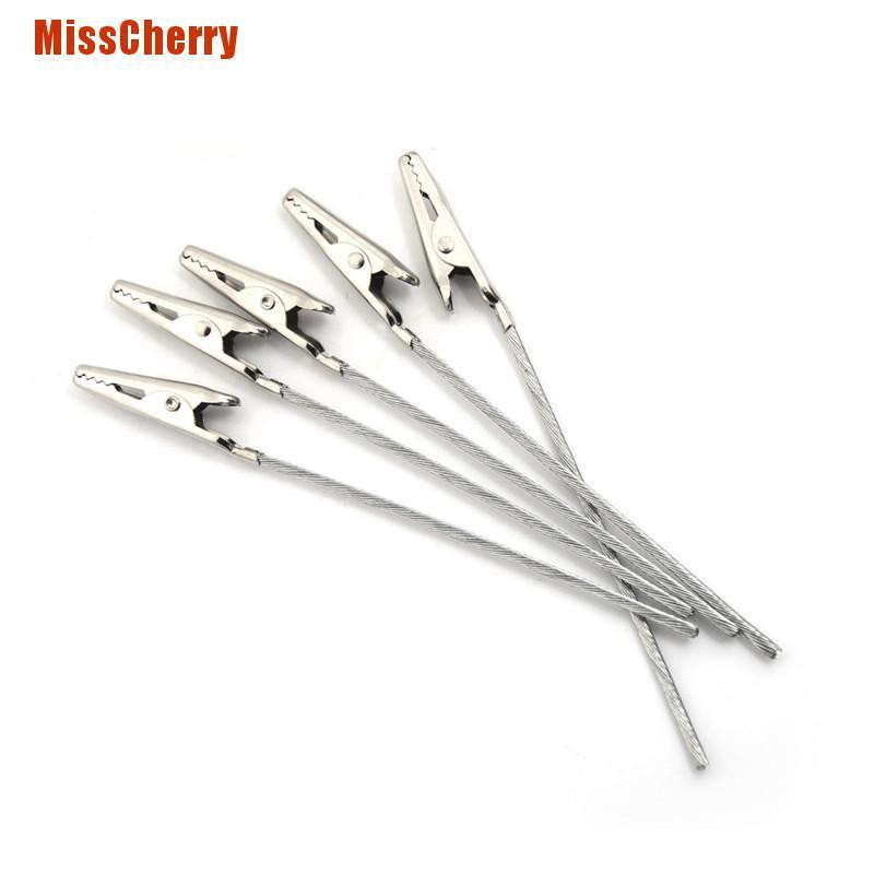 (Hàng Mới Về) Set 10 Kẹp Cá Sấu Chất Lượng Cao
