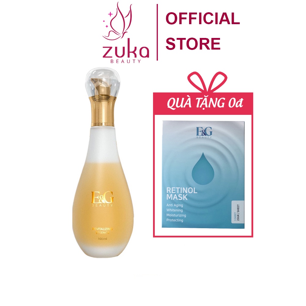 Nước thần e g Revitalizing Essence từ E&amp;G Beauty 100ml Zuka Beauty nuôi dưỡng tái tạo làn da sáng mịn hồng hào