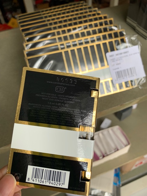 Nước hoa nữ CAROLINA HERRERA - GOOD GIRL - EDP - 1.5 ML VIAL | BigBuy360 - bigbuy360.vn