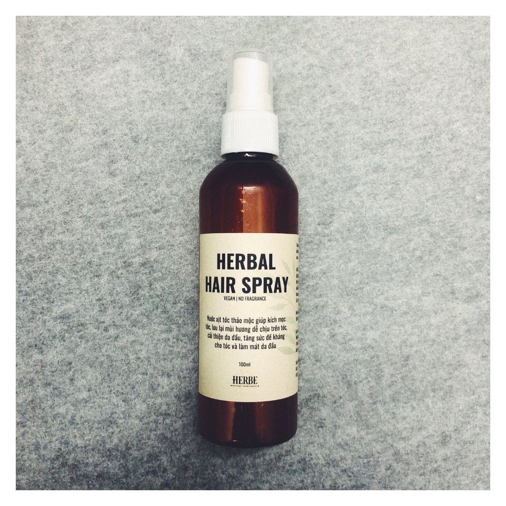 NƯỚC XỊT TÓC THẢO MỘC KÍCH MỌC - HERBAL HAIR SERUM Handmade