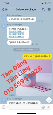 Collagen bột Daily One Realme Collagen Stick