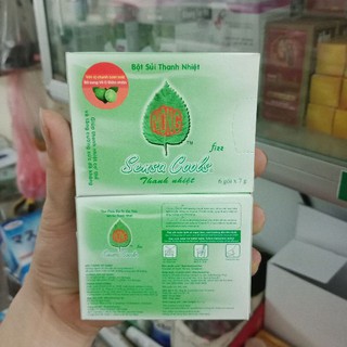 Bột Sủi Thanh Nhiệt Sensa Cools (6 gói/hộp) - 0304989