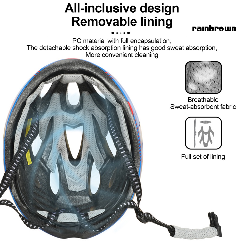 Nón Bảo Hiểm Hấp Thụ Sốc Thoáng Khí Dành Cho Trẻ Em Khi Đi Xe Đạp/Trượt Ván