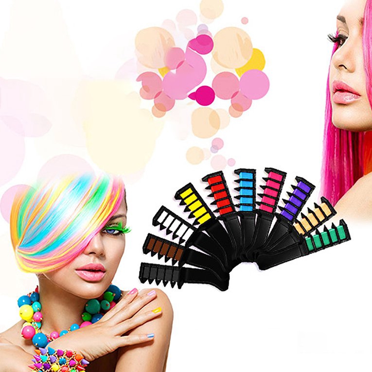Lược cuốn tóc xoăn + mát xa thư giãn