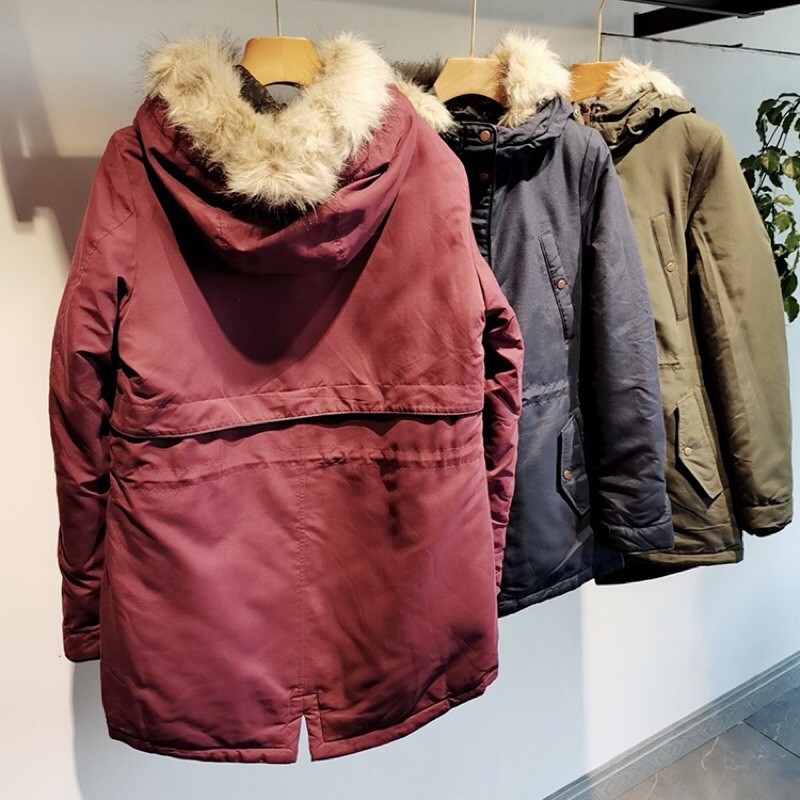 Áo parka trần bông bigsize