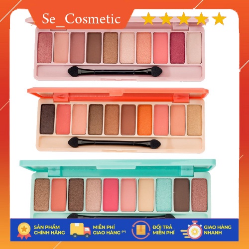 Bảng phấn mắt Lameila 10 ô- No3596 Play Color Eyes -W149-K08T3