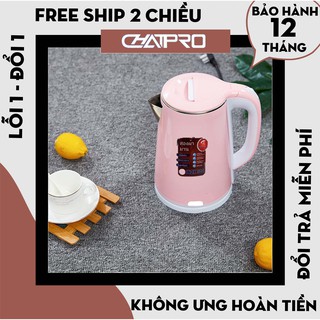 [Hàng Cao Cấp] Ấm siêu tốc Thái Lan 2 lớp 2,5l ( Bảo hành 12 tháng ) .