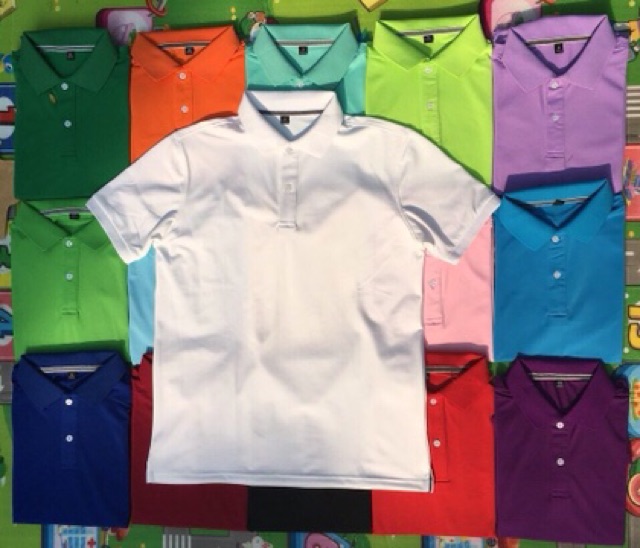 Áo thun cá sấu chất poly vải siêu đẹp,bảo đảm không xù lông | BigBuy360 - bigbuy360.vn