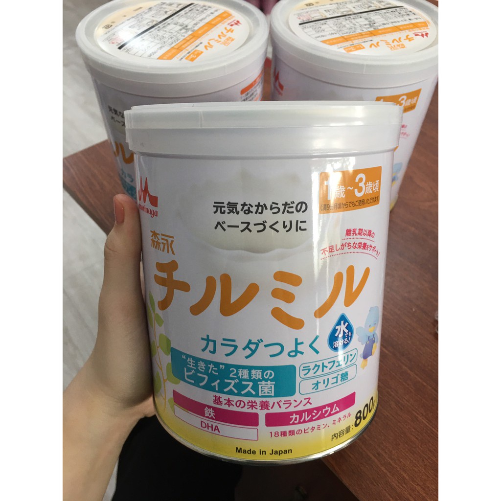 Sữa bột Morinaga số 9 cho bé 1-3 tuổi 800g Nhật Bản Việt Mỹ Pharmacy