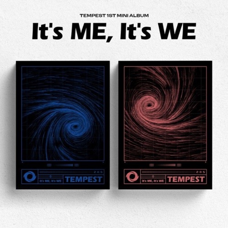 Album ảnh TEMPEST It’s ME It’s WE 1st Nguyên Seal Chính Hãng (Hanbin - Ngô Ngọc Hưng)