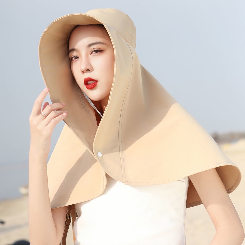 Nón Vải Rộng Vành Chống Tia UV Phong Cách Thể Thao Dành Cho Nữ