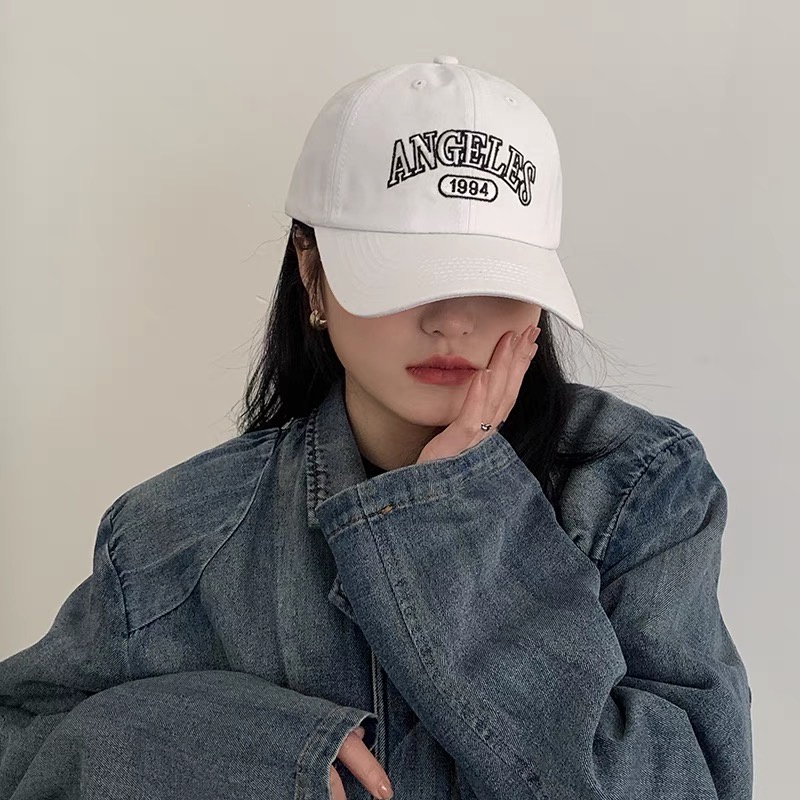 Mũ lưỡi trai MG STUDIO thêu chữ ANGELES thời trang