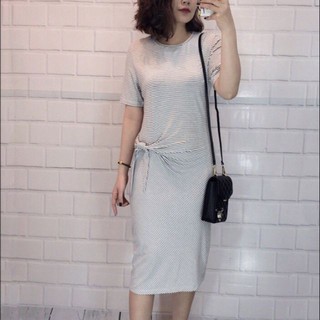 Đầm F&F xoắn eo