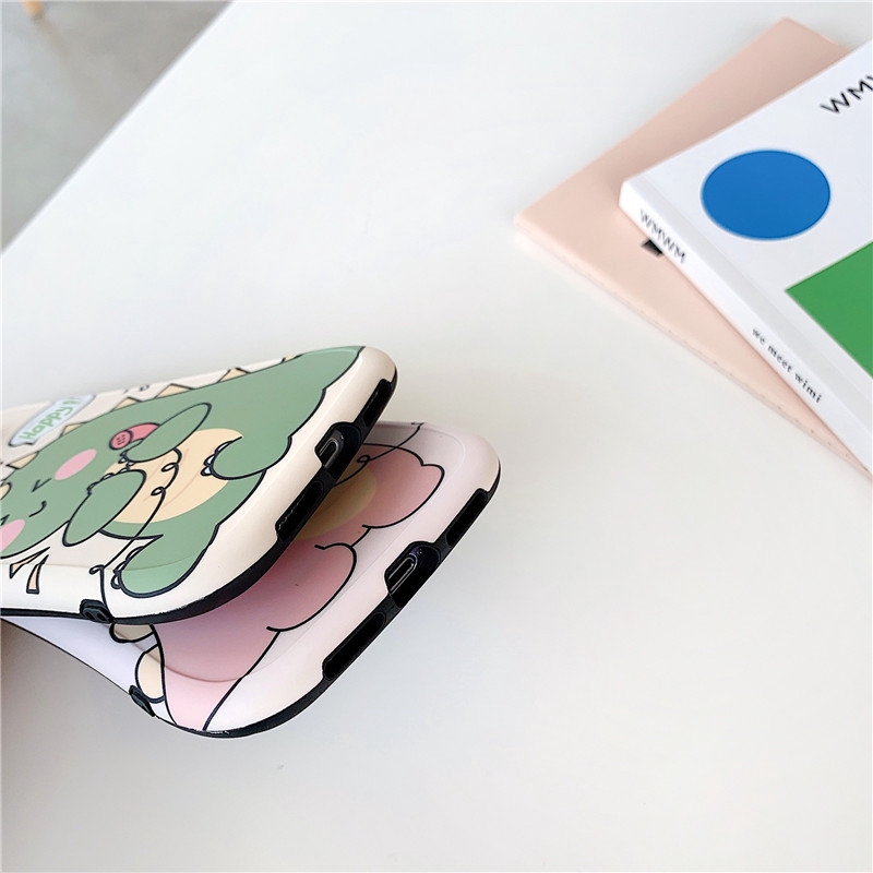 Ốp lưng iphone cong dino gọi điện 5/5s/6/6plus/6s/6splus/7/7plus/8/8plus/x/xr/xs/11/12/pro/max/plus/promax - Awifi T4-5 | BigBuy360 - bigbuy360.vn