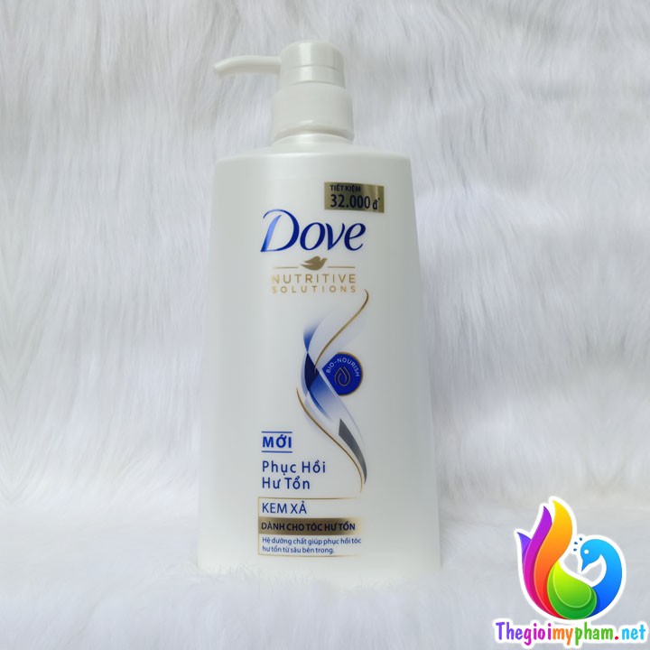 Kem Xả Tóc Phục Hồi Hư Tổn Dove 650g